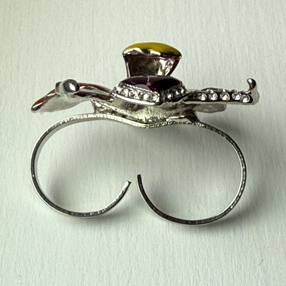 BCBG Orchid Double Ring - Picture 5 of 5